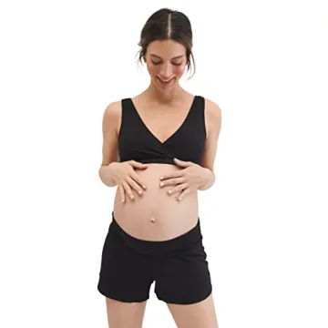 Motherhood Maternity Relaxed Fit Knit Shorts, 2 Pack