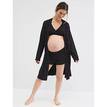 Motherhood Maternity Relaxed Fit Knit Shorts, 2 Pack