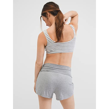 Motherhood Maternity Relaxed Fit Knit Shorts, 2 Pack