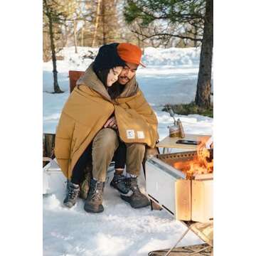 Snow Peak GigaPower Compact Folding Torch, Fire Starter, Campfire, BBQ Lighter, Lightweight