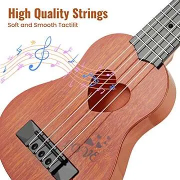 Kids Guitar Ukulele - Fun Musical Instrument for Toddlers
