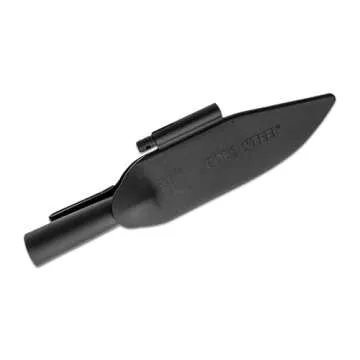 Cold Steel Bowie Blade Bushman Durable Resistant 7" SK-5 High Carbon Fixed Blade Outdoor Survival Hunting Knife, 5.25" Hollow Handle, Secure-Ex Sheath with Ferrocerium Fire Steel