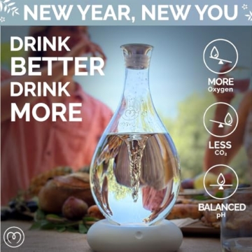 MAYU Water Swirl Pitcher with Mineral Blend for Hydration