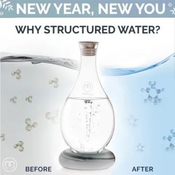 MAYU Water Swirl Pitcher with Mineral Blend for Hydration