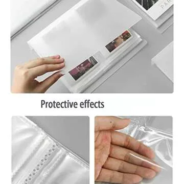 Nail Art Sticker Storage Book 2 Pack(160 Slots), Plastic Sticker Organizer Nail Decals Holder Collecting Album for Sticker Displaying