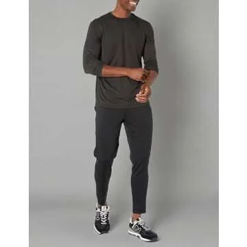Amazon Essentials Long Sleeve Shirt for Men, Performance Tech