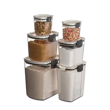 ProKeeper 6-Piece Baking Storage Container Set for Kitchen Organization