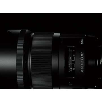 Sigma 35mm F1.4 ART DG HSM Lens for Nikon (Renewed)