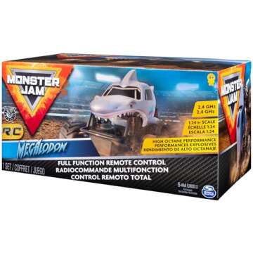 Official Megalodon Remote Control Monster Truck 1:24 Scale