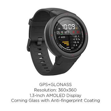 Amazfit Verge Smart Watch with Bluetooth Call and Fitness Tracker