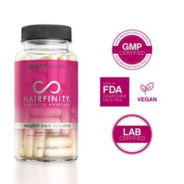 Hairfinity Healthy Hair Vitamin Capsules 60 ea (Pack of 3)