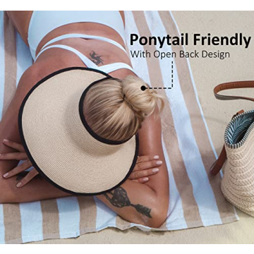 Joywant Sun Visor - UPF 50+ Stylish Beach Hat