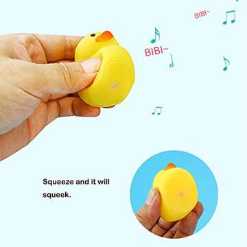 YUERFEILA Mini Rubber Ducks 50 PCS for Kids