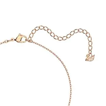 Swarovski Women's Una Crystal Jewelry Collection, Rose Gold Tone Finish