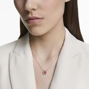 Swarovski Women's Una Crystal Jewelry Collection, Rose Gold Tone Finish