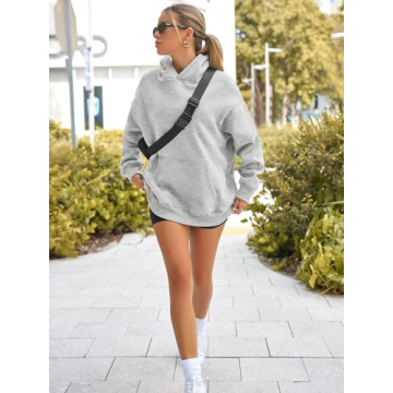 AUTOMET Women's Oversized Sweatshirt - Cozy & Chic