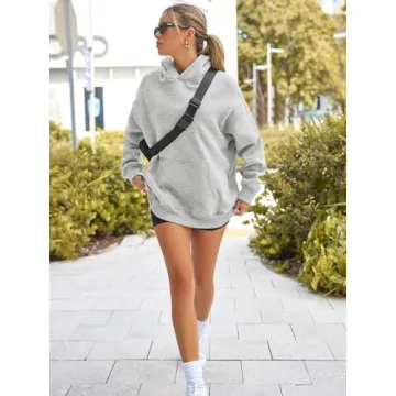 AUTOMET Women's Oversized Sweatshirt - Cozy & Chic