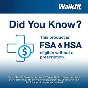 WalkFit Platinum Orthotics Support Insoles for Comfort