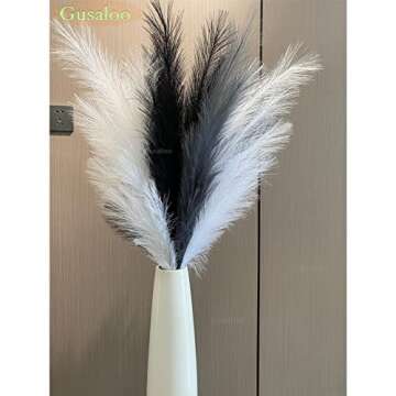Elegant Artificial Faux Pampas Grass for Chic Decor