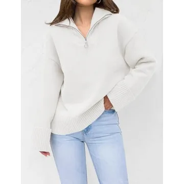 ZESICA Cozy Fuzzy Winter Pullover Sweater for Women