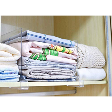 Acrylic Shelf Dividers for Closet & Kitchen Organization 6 PCS