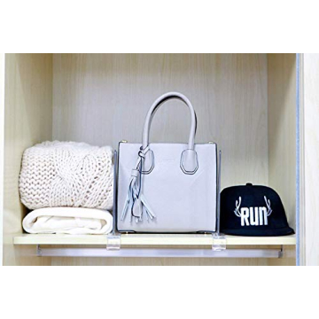 Acrylic Shelf Dividers for Closet & Kitchen Organization 6 PCS