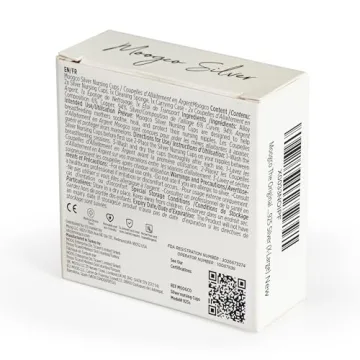 Moogco Silver Nursing Cups for Breastfeeding Comfort and Healing