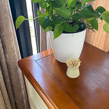 Haillai Handmade Ceramic Match Holder Set for Home Decor