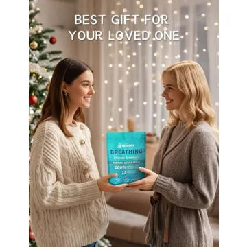 SEONNIX Shower Steamers Aromatherapy 15 Pack, Menthol & Eucalyptus Shower Bombs with Natural Essential Oils, Quick Relief Nasal Congestion, Relaxation & Self Care Gifts for Women & Men