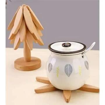 Wooden Placemats for Stylish Dining and Hot Dishes