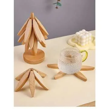 Wooden Placemats for Stylish Dining and Hot Dishes