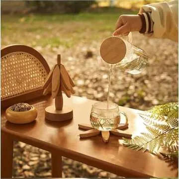 Wooden Placemats for Stylish Dining and Hot Dishes