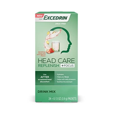 Excedrin Head Care Drink Mix Migraine Relief Focus