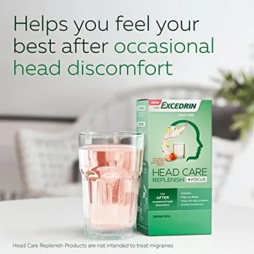 Excedrin Head Care Drink Mix Migraine Relief Focus