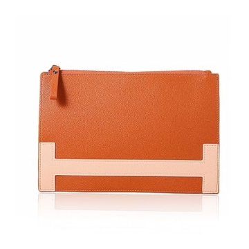 HXT-OAK Women's Slim Minimalist Clutch Bag, PU Leather Colorblocked Envelope Clutch Purse, File Bag ...