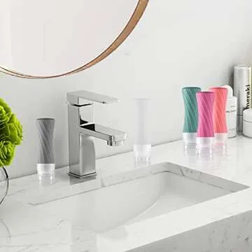 INNERNEED Leakproof Silicone Travel Bottles for Toiletries
