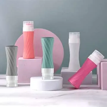 INNERNEED Leakproof Silicone Travel Bottles for Toiletries