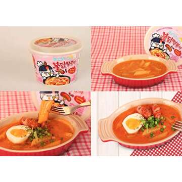 [Samyang] Carbo Bulldark Spicy Chicken Roasted Tteokbokki (Pack of 3) / Korean food/Korean Tteokbokki/Spicy Tteokbokki (overseas direct shipment)