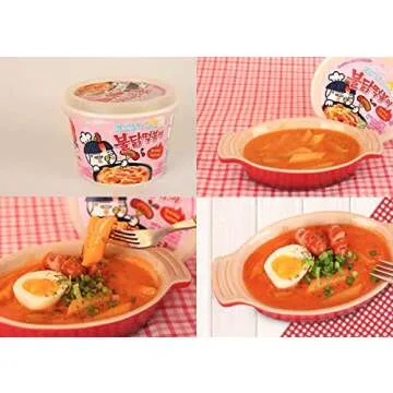 [Samyang] Carbo Bulldark Spicy Chicken Roasted Tteokbokki (Pack of 3) / Korean food/Korean Tteokbokki/Spicy Tteokbokki (overseas direct shipment)