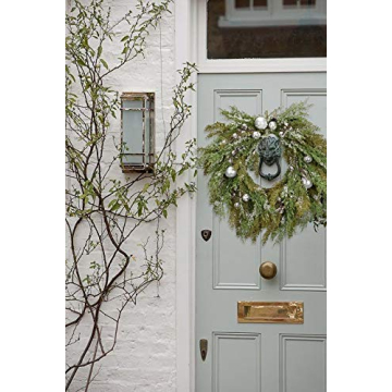 Cloris Art 22 Inch Artificial Christmas Wreath for Holidays