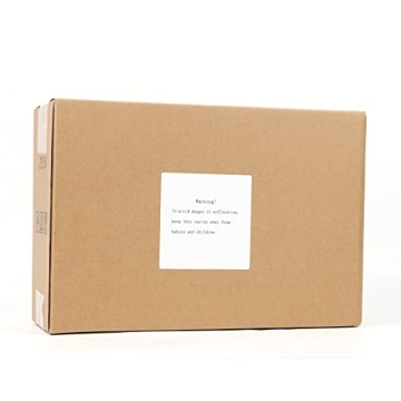 ComSaf Airtight Glass Storage Canister with Wood Lid