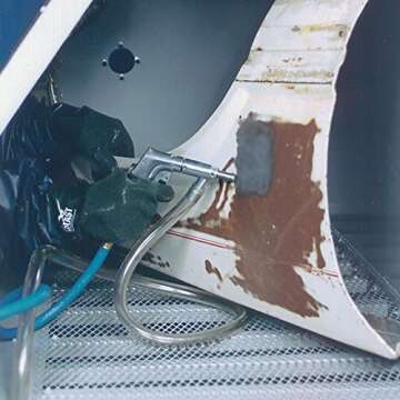 TP Tools® USA 2858 Skat Blast Sandblast Cabinet with HEPA Vacuum