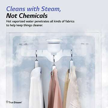 LG Styler Steam Closet Clothes Steamer for Garments and Household Item Care, Wi-Fi enabled, White (S3WFBN)