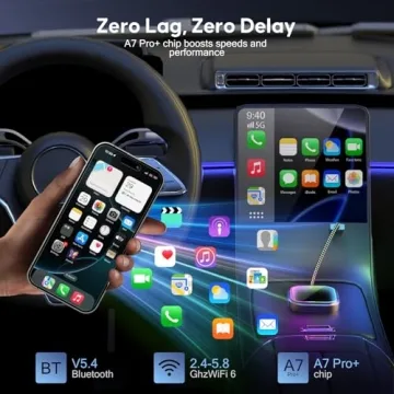 2 in 1 Wireless CarPlay & Android Auto Adapter for Your Car