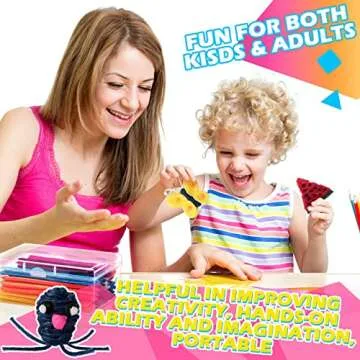 600 Vibrant Wax Craft Sticks for Imaginative Kids Projects