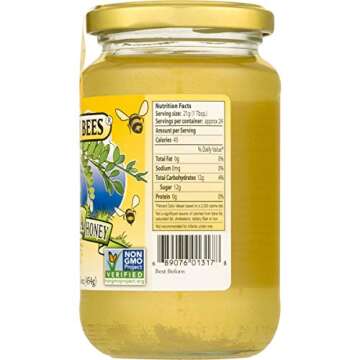 Hungary Bees Wild Acacia Honey 16 Ounce