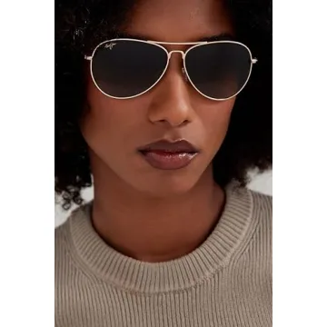 Maui Jim Mavericks Polarized Aviator Sunglasses - All-Day Comfort