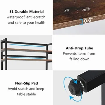 Tribesigns Kitchen Bakers Rack for Stylish Organization