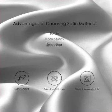 Satin Pillowcase Set for Hair and Skin by Love's Cabin