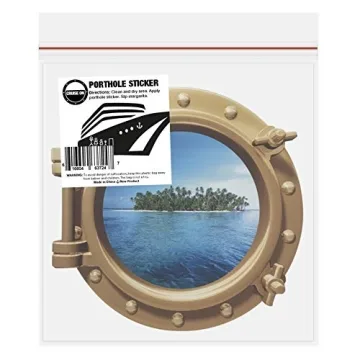 Cruise On Porthole Decoration Wall Sticker - Peel & Stick Decal Art